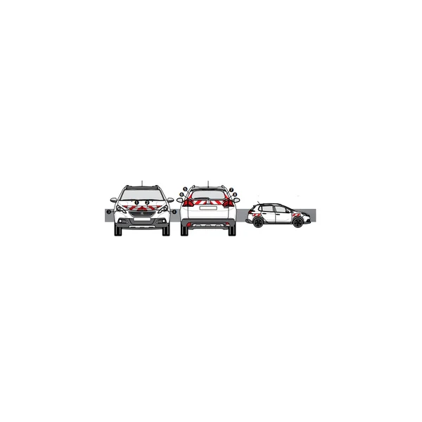 PEUGEOT 2008 KIT BALISAGE