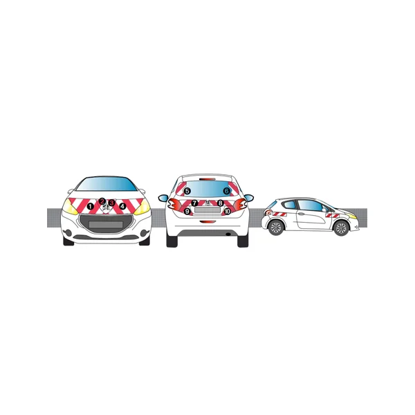 PEUGEOT 208 KIT BALISAGE