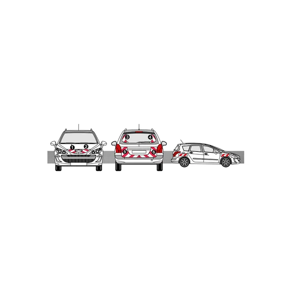PEUGEOT 308 KIT BALISAGE