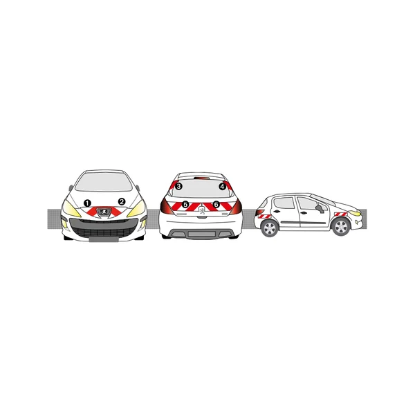 PEUGEOT 308 KIT BALISAGE