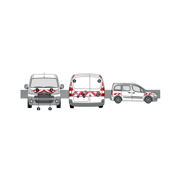 PEUGEOT PARTNER KIT BALISAGE