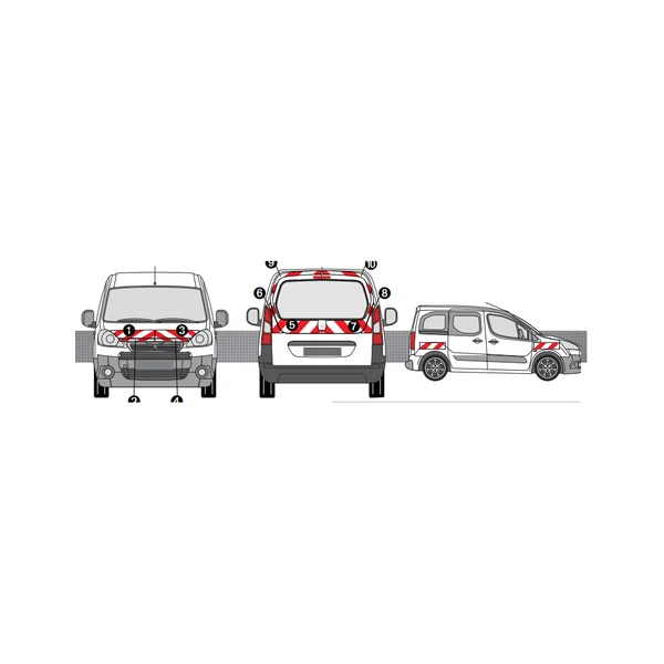PEUGEOT PARTNER KIT BALISAGE