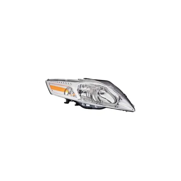 Phare optique avant droit H7/H1 pour FORD Mondeo III phase 2, 2010-2014, fond chromé, neuf