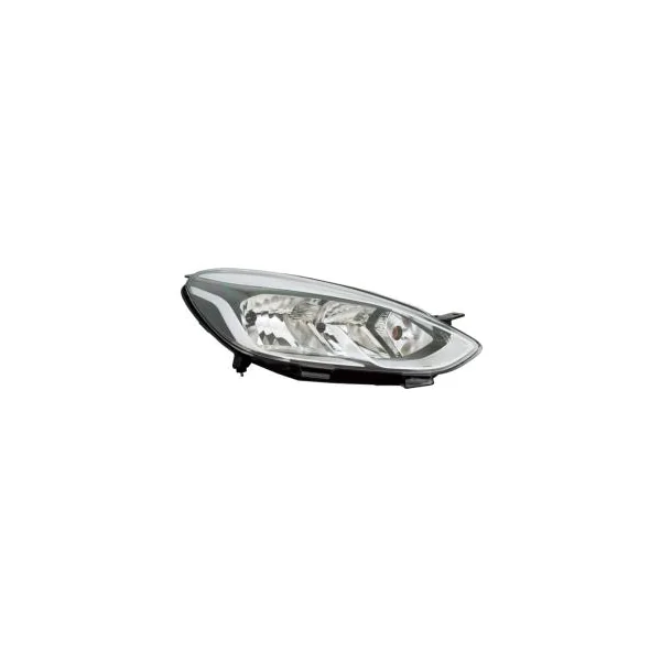 Phare Optique avant droit pour FORD FIESTA VII ph.1 2017-2021, H7+H15+PY21W, avec moteur, Neuf