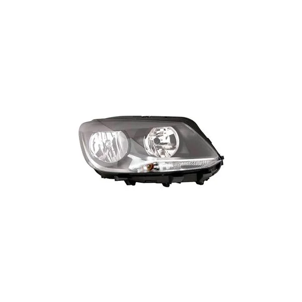 Phare Optique avant droit pour VOLKSWAGEN TOURAN I ph.3 2010-2015, H7+H15, Neuf