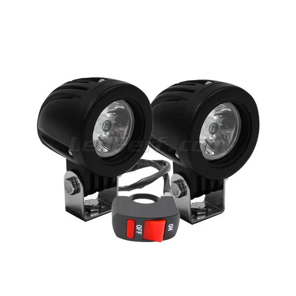 Phares additionnels LED pour quad Yamaha YFM 350 Bruin - Longue portée