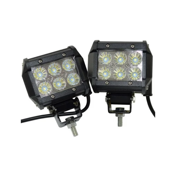 Phares - Feux additionnels 20W pour 4x4 camion moto - 95mm