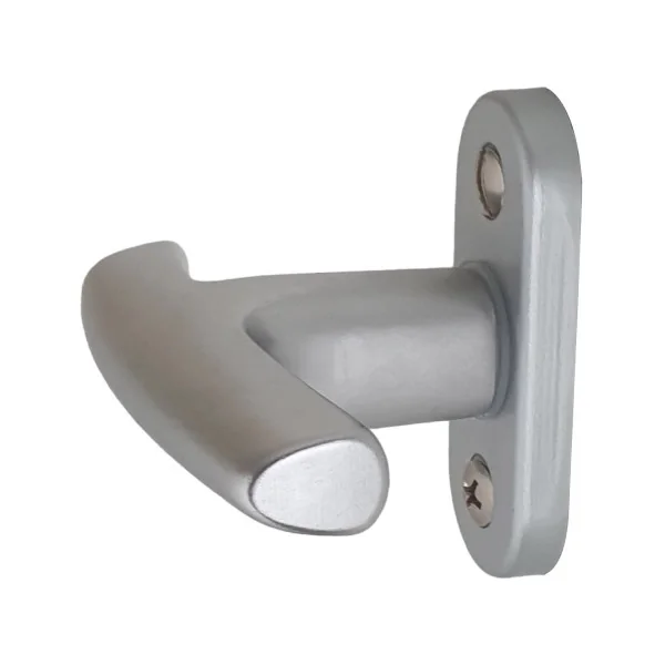 Poignée de fenêtre crémone CHAMONIX, Aluminium anodisé argent F1 ou doré F2