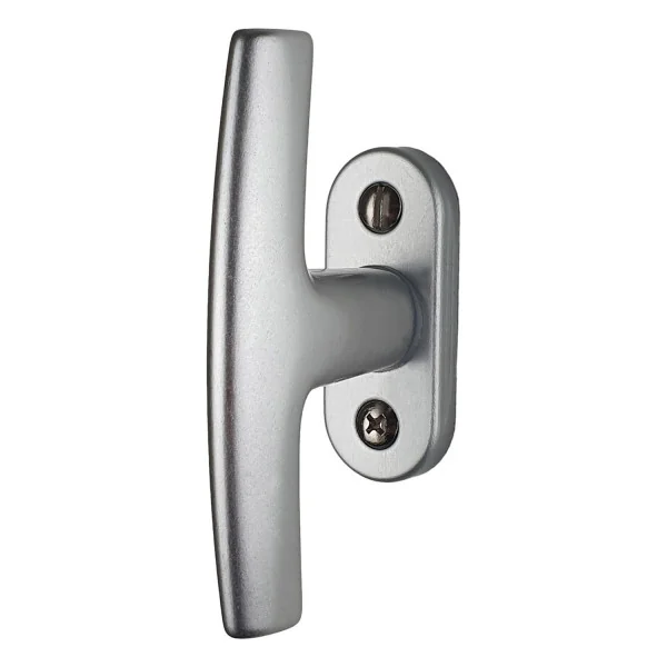 Poignée de fenêtre crémone CHAMONIX, Aluminium anodisé argent F1 ou doré F2