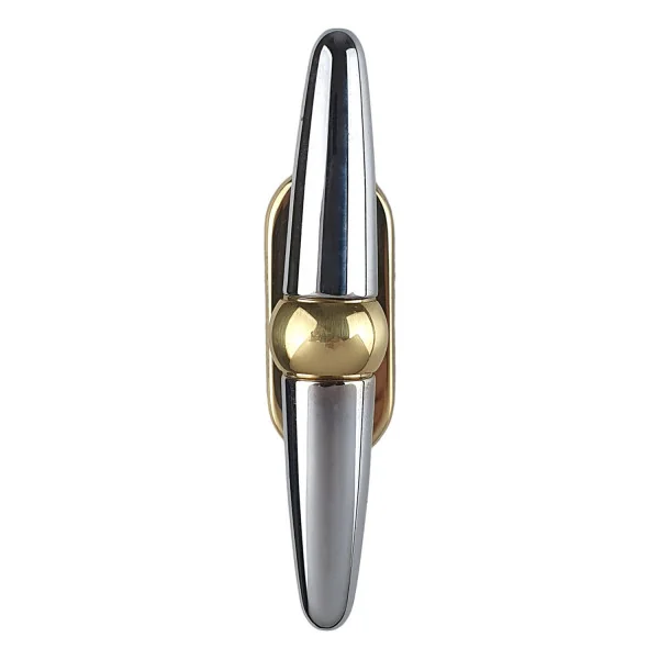Poignée de fenêtre crémone ROBIN, Laiton chrome brillant et doré poli