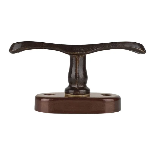 Poignée de fenêtre crémone VANESSA, Laiton doré patiné
