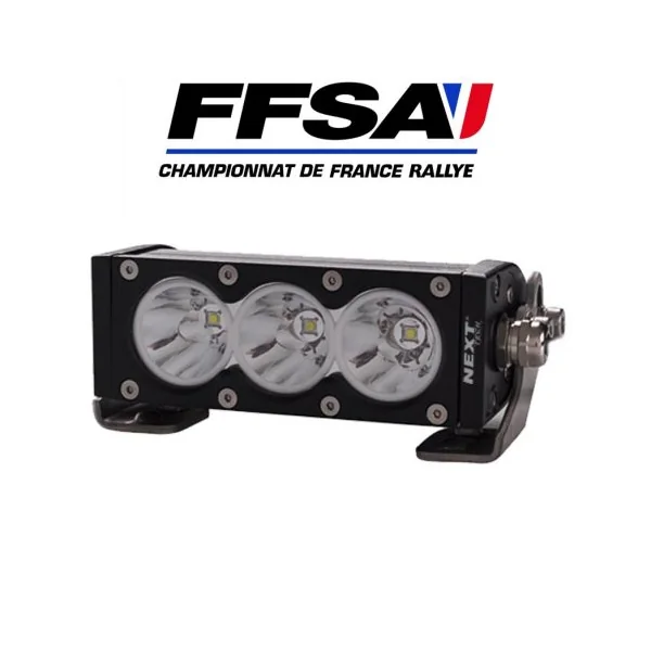 Rallye rampe LED homologué FFSA 180W