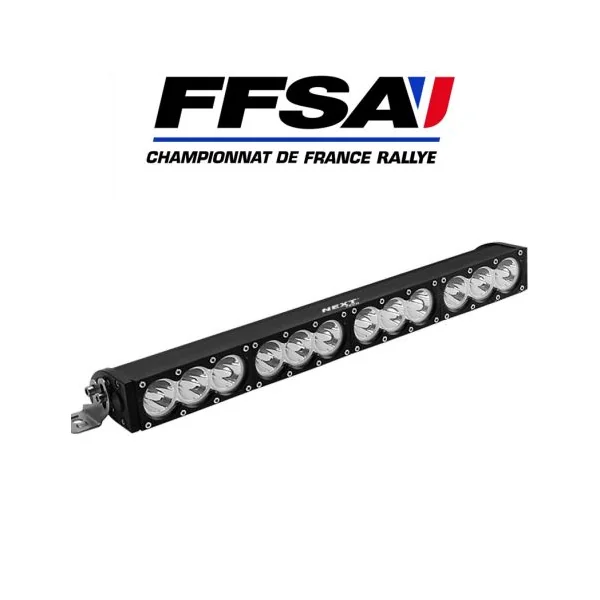 Rallye rampe LED homologué FFSA 180W
