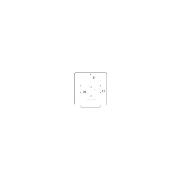 Relais 12V 40A 5 Broches avec Diode