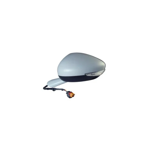 Rétroviseur gauche pour PEUGEOT 508 I phase 1, 2011-2014, rabattable électriquement, dégivrant, mémoire, feu clignotant, Neuf à peindre