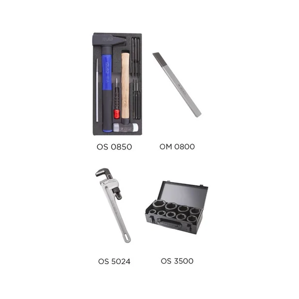 Servante Atelier 4 Tiroirs + Caisson - 214 Outils Inclus