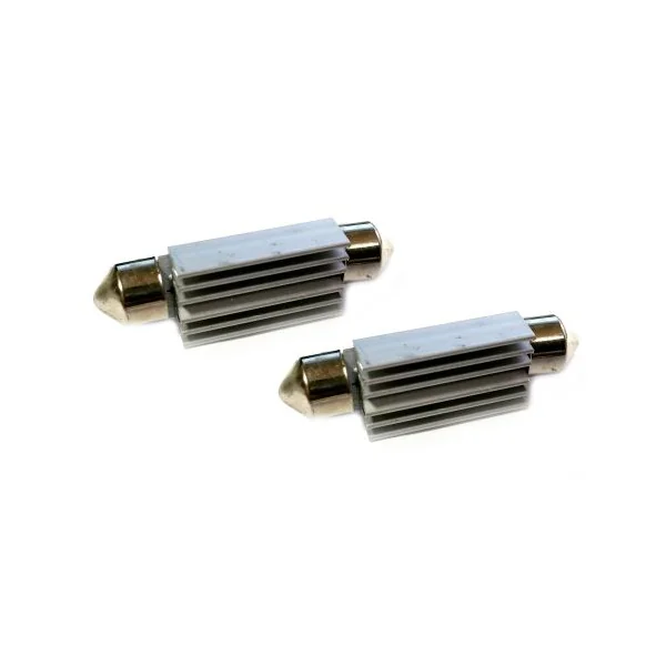 Veilleuses ampoules navette C10W à 30 Leds CANBUS
