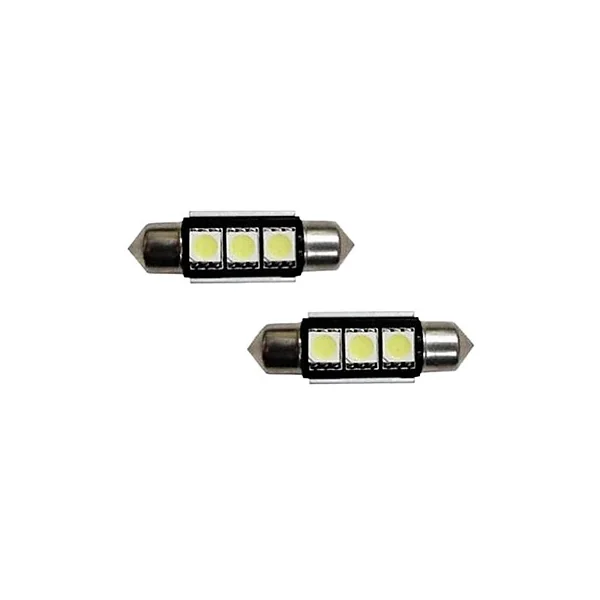 Veilleuses ampoules navette C5W à Leds 1W CANBUS