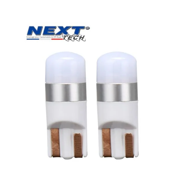 Veilleuses LED T10 W5W - Next-Tech - orange