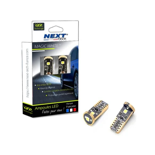 Veilleuses LED W5W T10 super canbus dernière génération NTV2™